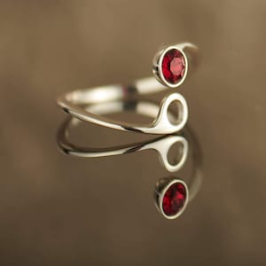 Cancer Zodiac Ring | Star Sign Ring | Adjustable Constellation Ring | 925 Sterling Silver Astrology Ring | Cancer Ring | Birthday Gift