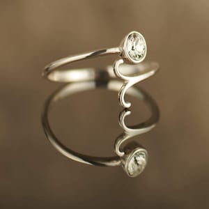 Aries Zodiac Ring | Silver Star Sign Ring | Adjustable Constellation Ring | 925 Sterling Silver Astrology Ring | Aries Ring | Birthday Gift