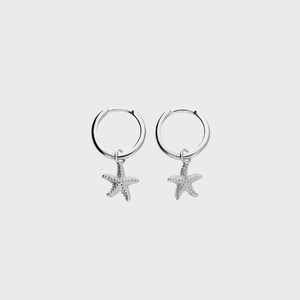Orecchini Huggie A Stella Marina In Argento Sterling 925 Con Conchiglia Abalone – Piccoli Cerchi Intarsiati – Gioiello Regalo Per Donna In Scatola Portagioie