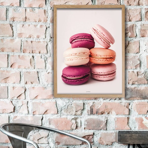 Affiche Macarons