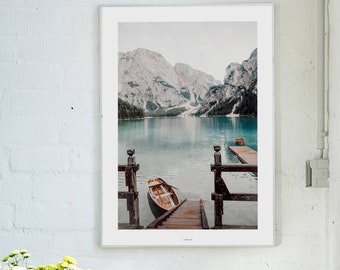 Lago di Braies Poster