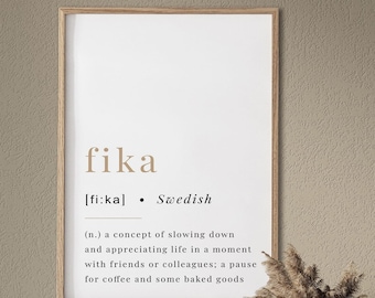 Fika Poster