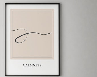 Abstract Calmness Poster