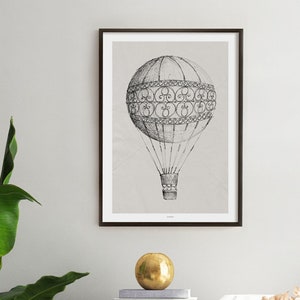 Poster Kortstondige Ballon