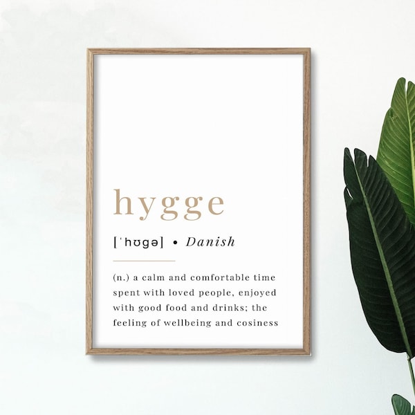 Plakat Hygge