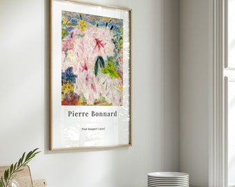 Plakat Pierre Bonnard - Pink Bouquet