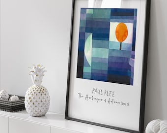 Plakat Paul Klee - The Harbinger of Autumn