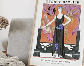 Plakat George Barbier - La belle dame sans merci