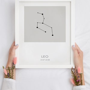 Zodiac Signs III: Leo Poster