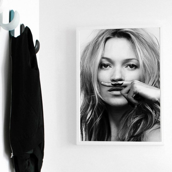 Kate Moss Life is a joke Poster