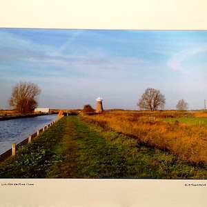 Norfolk Broads Mill Photograph: Signed Limited Edition Landscape Print