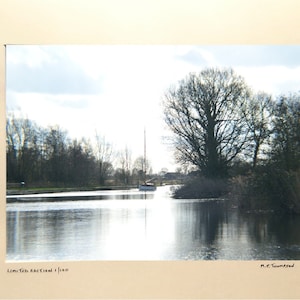 Norfolk Broads Sailing Yacht Print: Signed Limited Edition Landscape