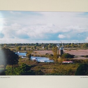 Norfolk Broads Windmill Print: Signed Limited Edition Landscape Photo