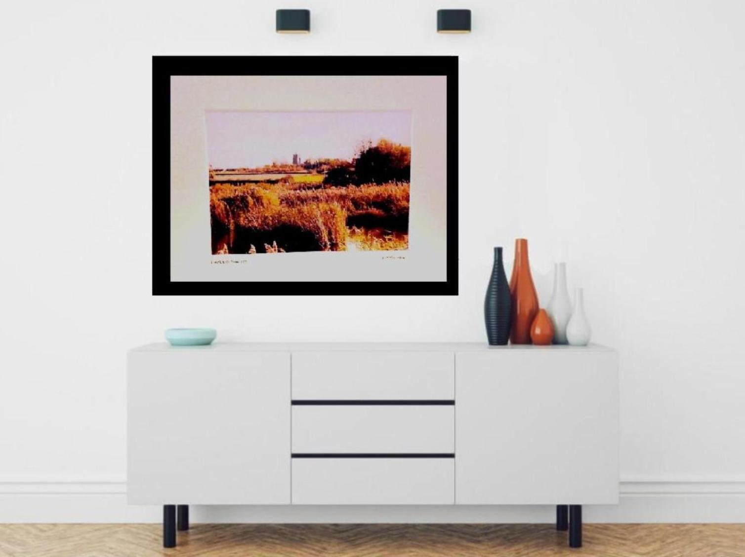 Norfolk Broads Print in A4 Countryside Landscape of a Gravel - Etsy UK