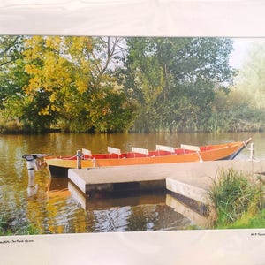 Norfolk Broads Boat Print: Signed Limited Edition Landscape Photograph