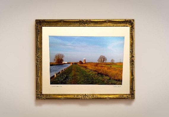 West Somerton Mill Norfolk Broads Norfolk Countryside Etsy