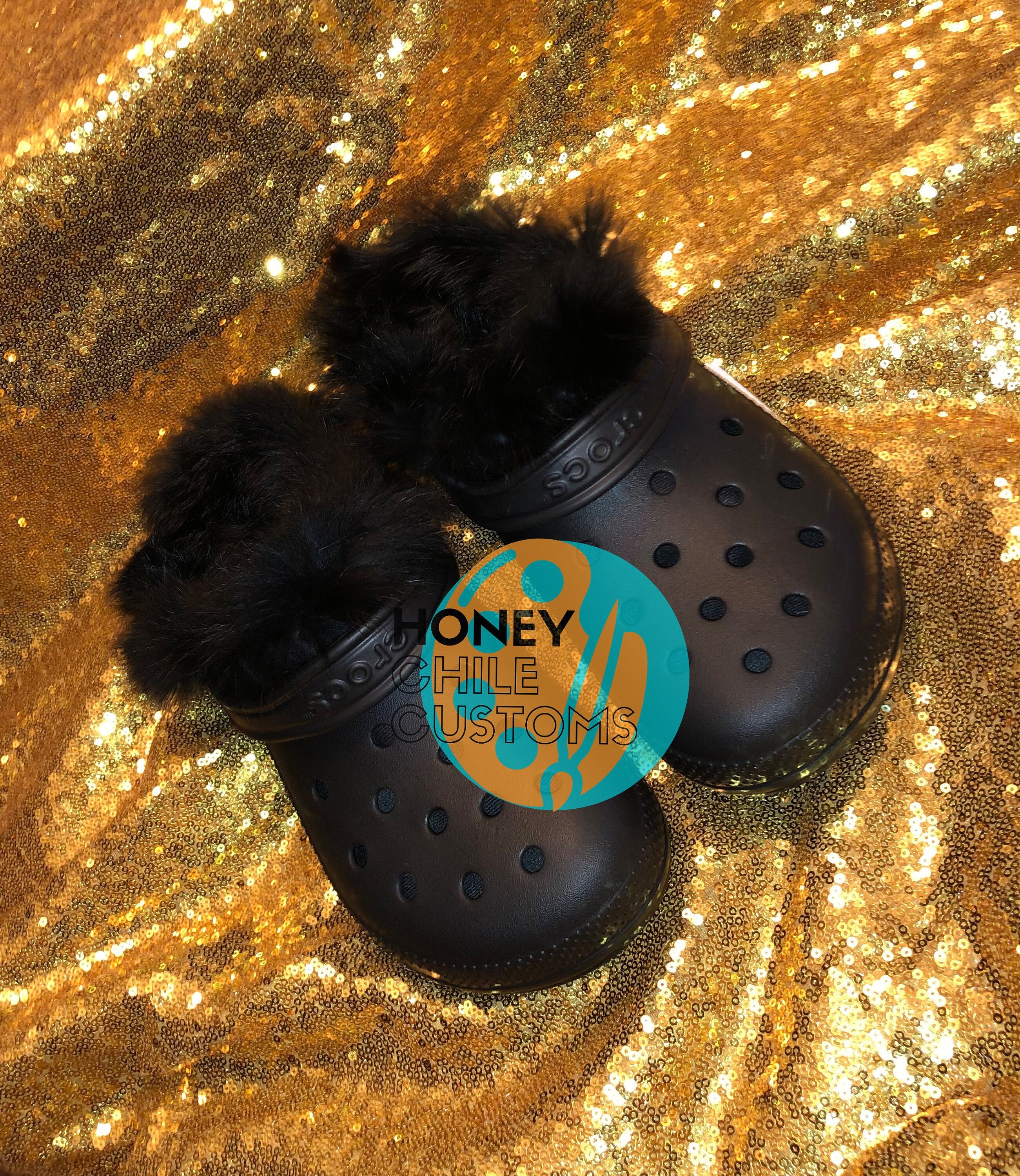 ✨Designer Custom Fur Crocs✨  Crocs fashion, Crocs, Women's crocs