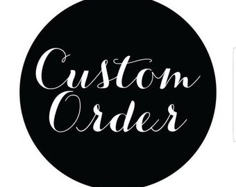 Custom Pillow Case Order