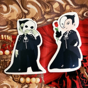 Phantom of the Opera Vinyl Stickers / Broadway / West End / Musical Journaling / Scrapbooking / Laptop Sticker / Phone Sticker