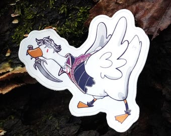 Goostarion Astarion Sticker: Baldur's Gate 3, D&D Goose