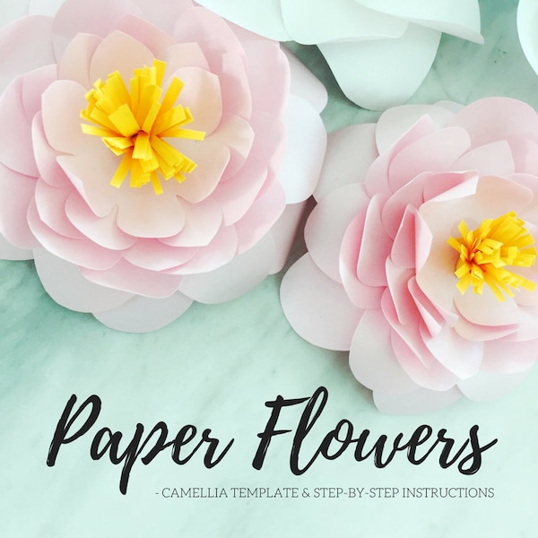 Large Paper Flowers Buy Online Etsy