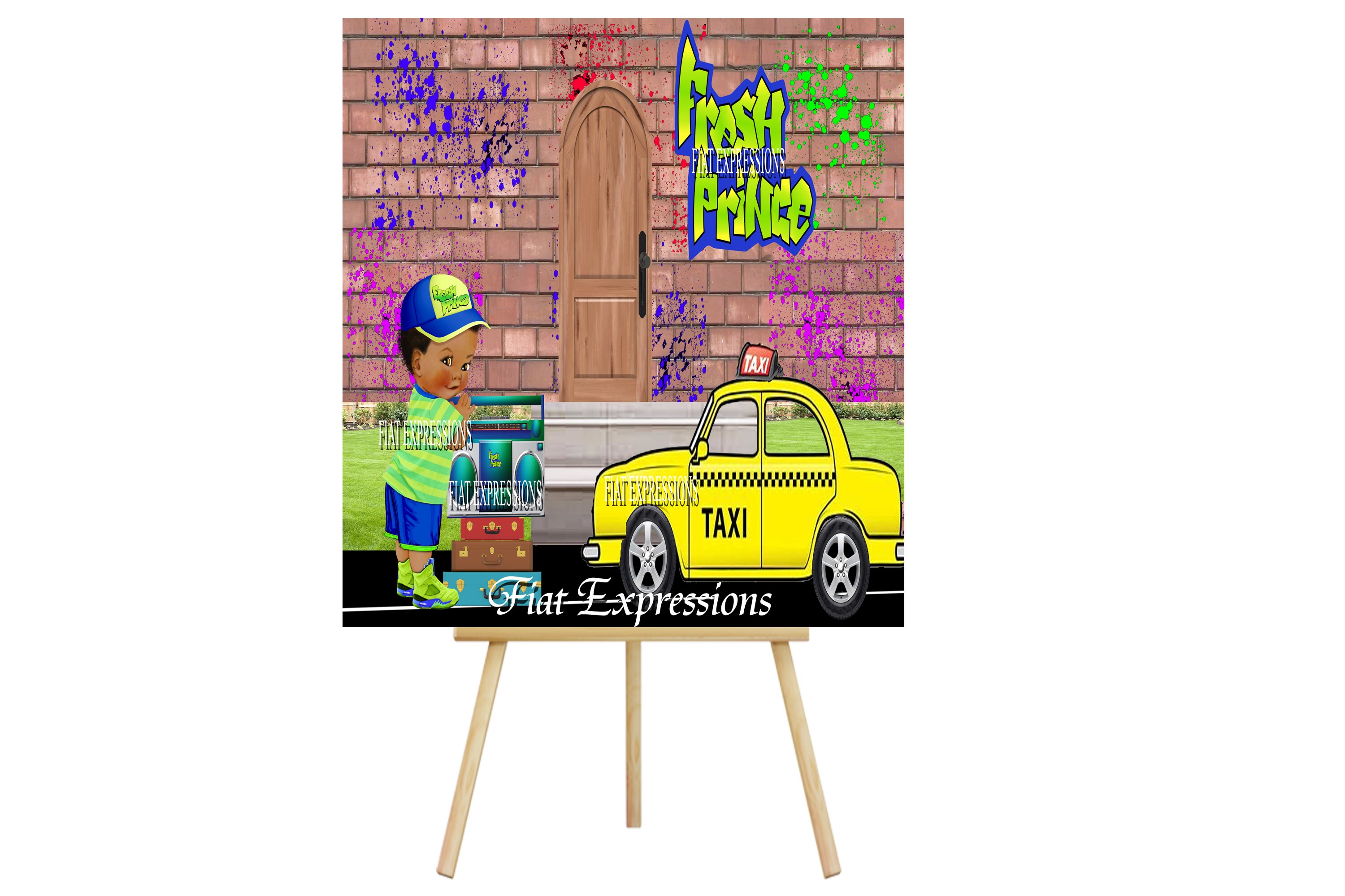 Fresh Prince Baby Shower Centerpiece Etsy