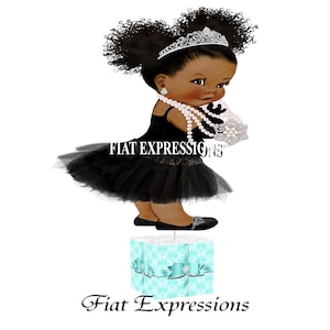 Breakfast at Tiffany&#39;s Girl Baby Shower Centerpiece