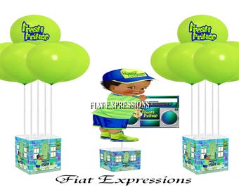 Fresh Prince Baby Shower Centerpiece & Balloon Bouquet Set - 3 or More Centerpieces