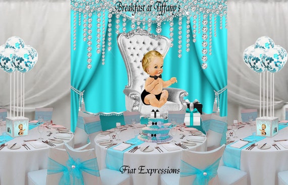 diaper cake centerpieces with balloons