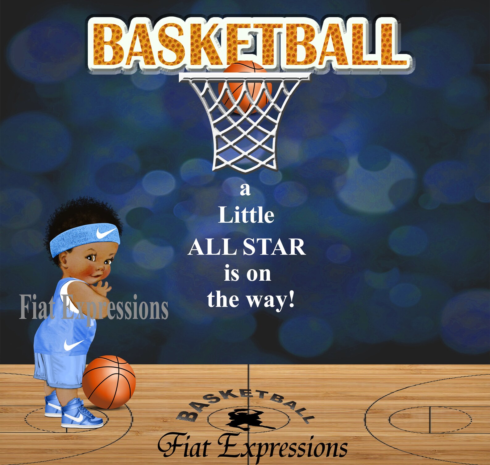 Sports Basketball Baby Shower Backdrop Baby Décor Baby Shower Etsy