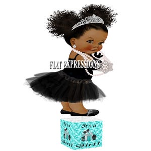 Breakfast at Tiffany&#39;s Girl & Gifts Baby Shower Centerpiece