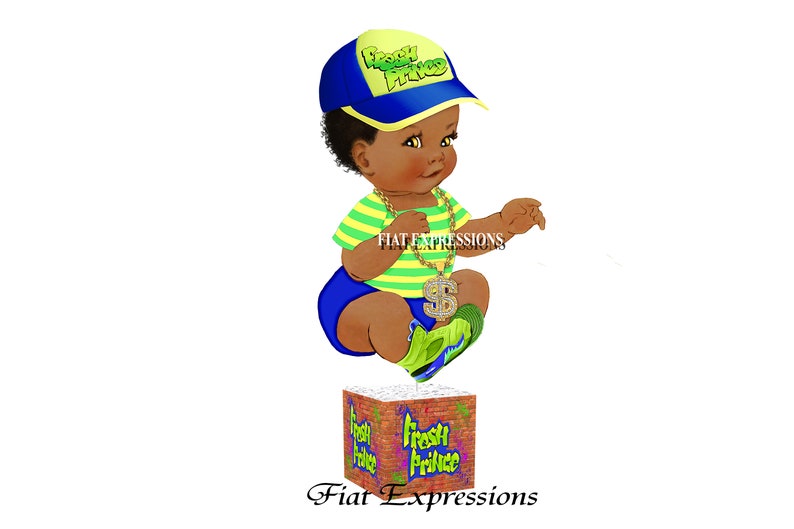 Fresh Prince Baby Shower Centerpiece Etsy