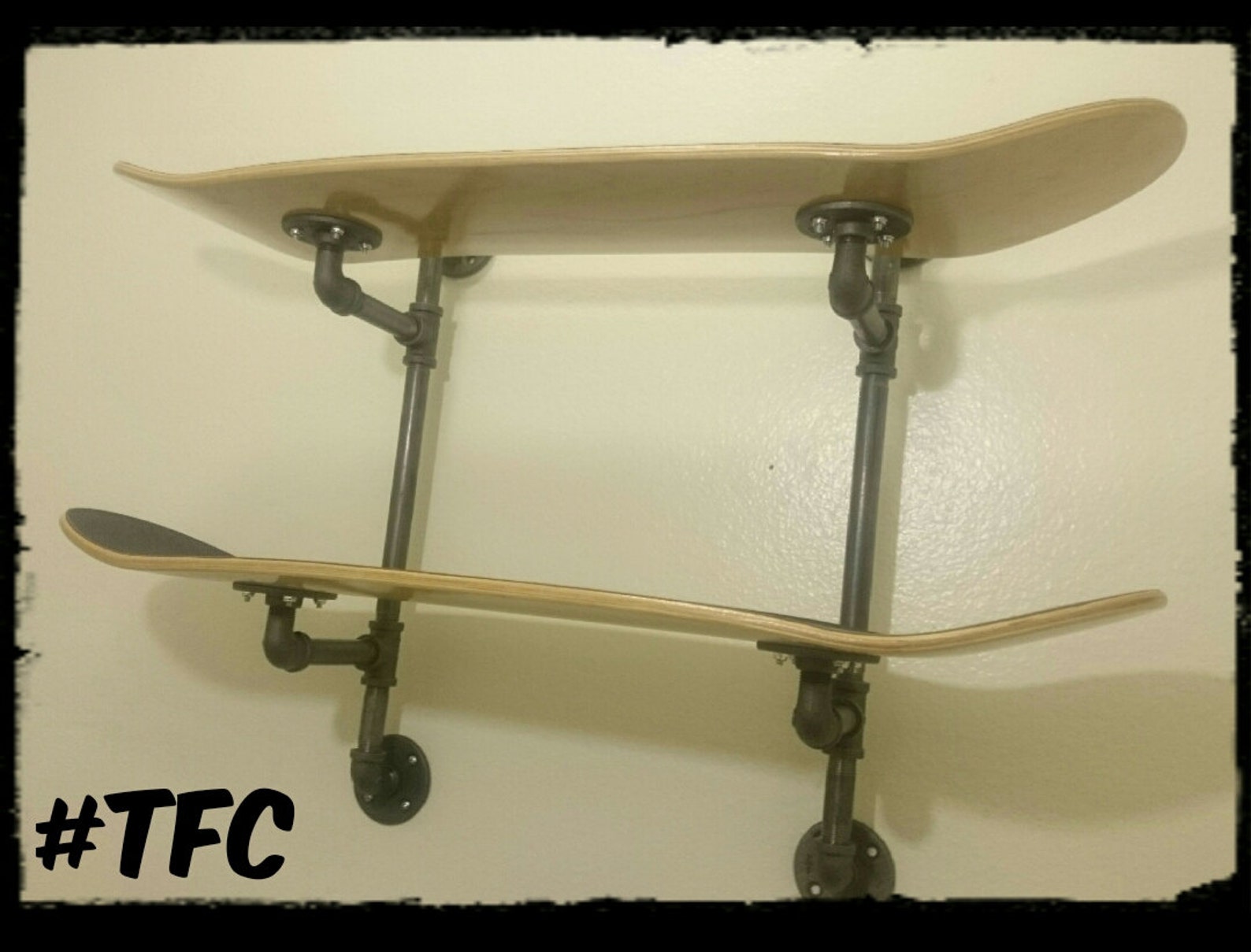 Double Decker Skateboard Shelf Etsy