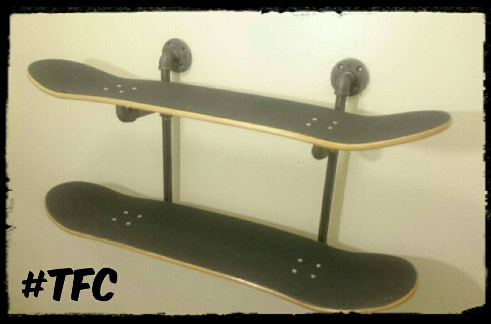 Double Decker Skateboard Shelf Etsy