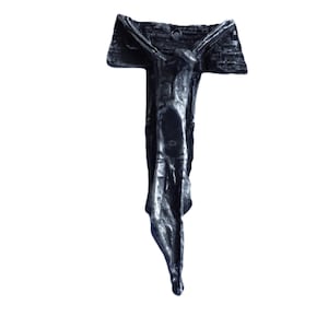 Wall Modern  Tau Cross Jesus  Pendant Pewter Matal   . Tau Cross ETSY . Made in Canada