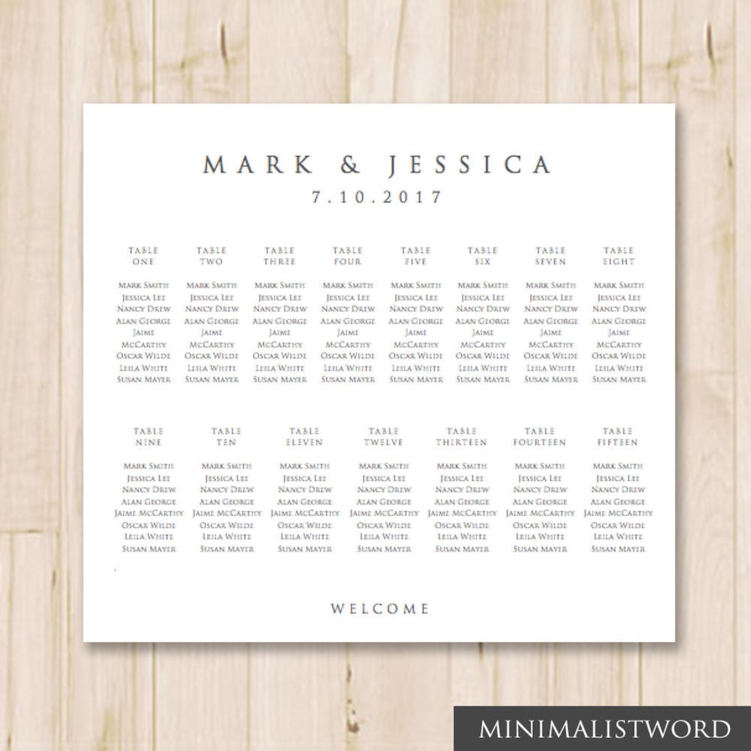 15-tables-wedding-seating-chart-template-seat-chart-template-wedding-table-chart-microsoft-word-doc-24-x-20-instant-download-etsy