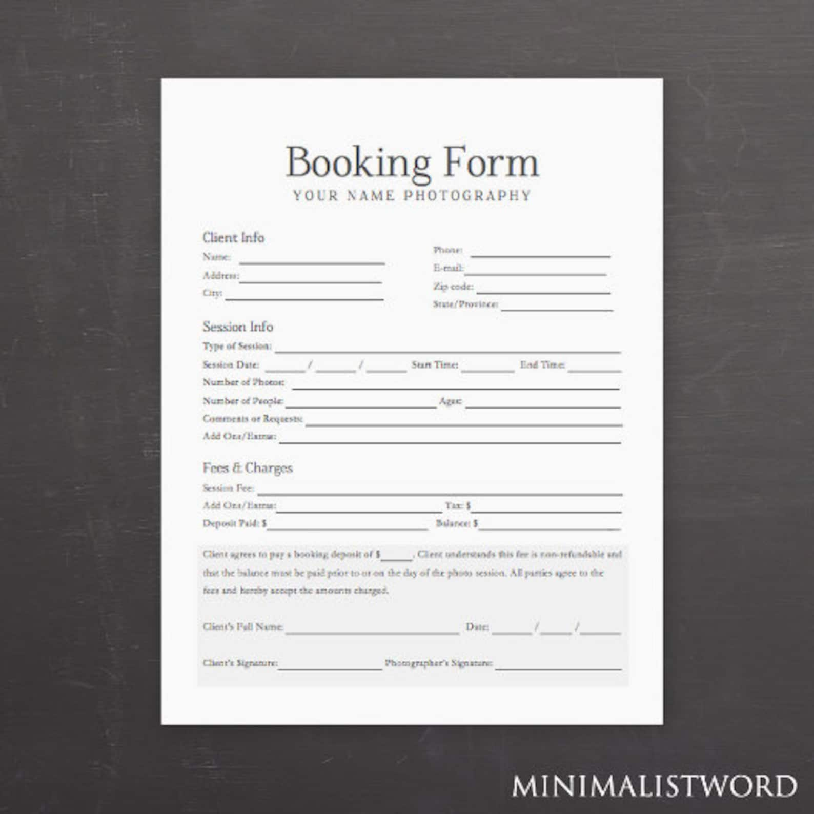 booking-form-template-word-doc-rental-receipt-template-prirewe