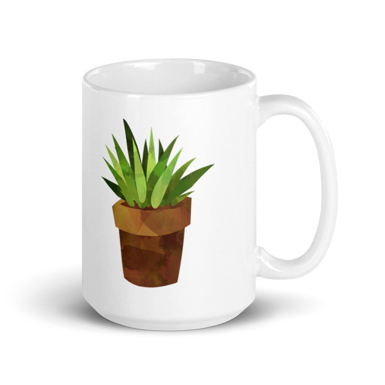 Plant Mug, Plants, Plant Lover, Mugs, 11oz and 15 Oz, Ceramic, Gift for
