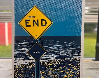 Cayucos California Screen Print Art