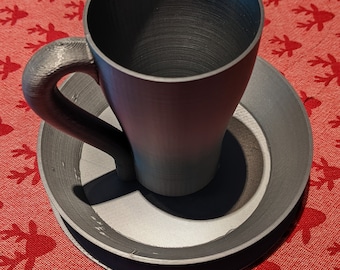 Unspillable Pythagoras cup 3d model