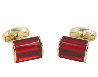 ruby wedding cufflinks