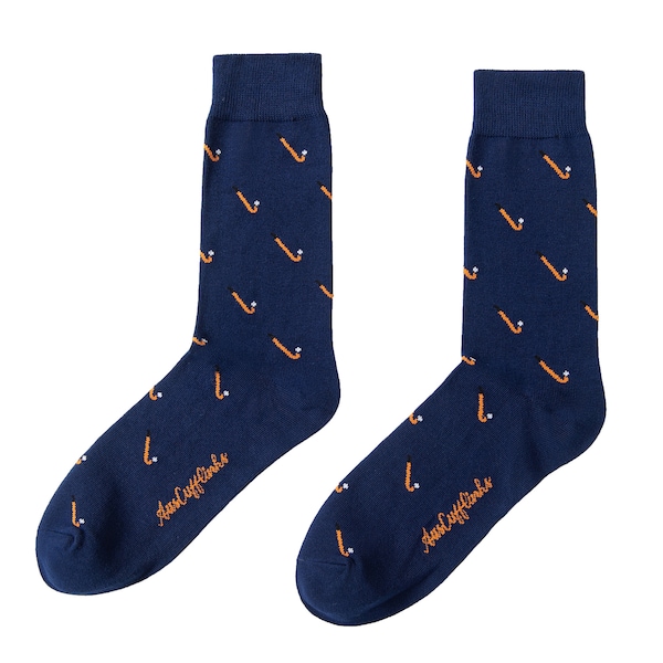 Feldhockey Socken für Ihn | Hockeyspieler Geschenk für Ihn | Hockey Liebhaber Socken für Herren | Hockeysocken für Sie