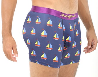 SAIL SAILOR Boat Sailor Yacht Undies Underwear Mens | Sea Lover Briefs | Jocks Boxers Him | Groomsmen Wedding Underwear | Undies Gift Dad