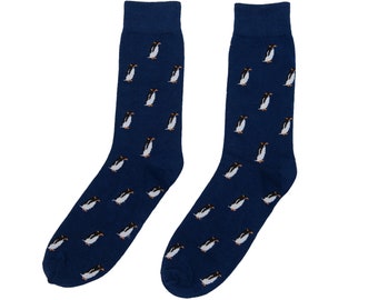 Penguin Socks for Him | Penguins Animal Lover | Goose Funky Socks for Him | Mens Happy Socks | Novelty Socks Christmas Gift Him | Cute Socks