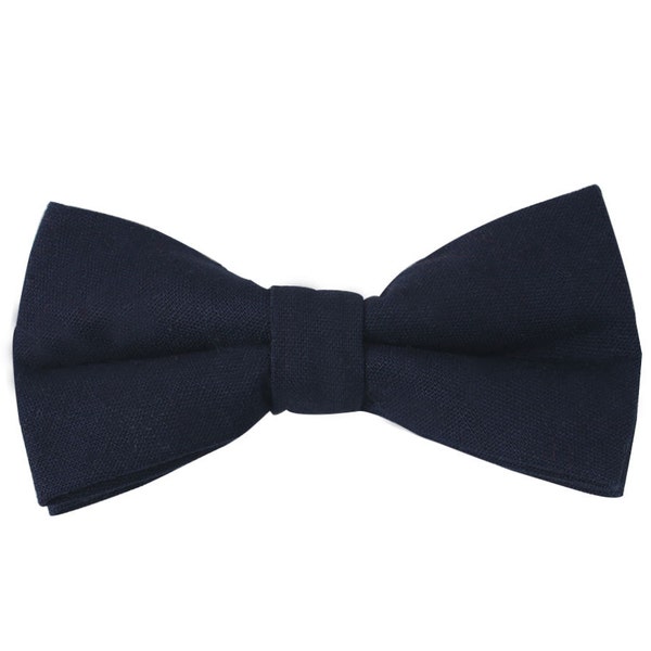 Blue Bow Tie Etsy