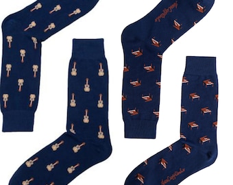 Tie with Anchor SocksUnisex Socks