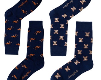Animal Print Socks Etsy