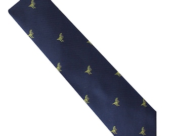 Birthday Gift for Him | T-Rex Dinosaur Skinny Tie Mens Necktie Animal Tie | Mens Gift | Work Colleague Present | Kris Kringle Gift