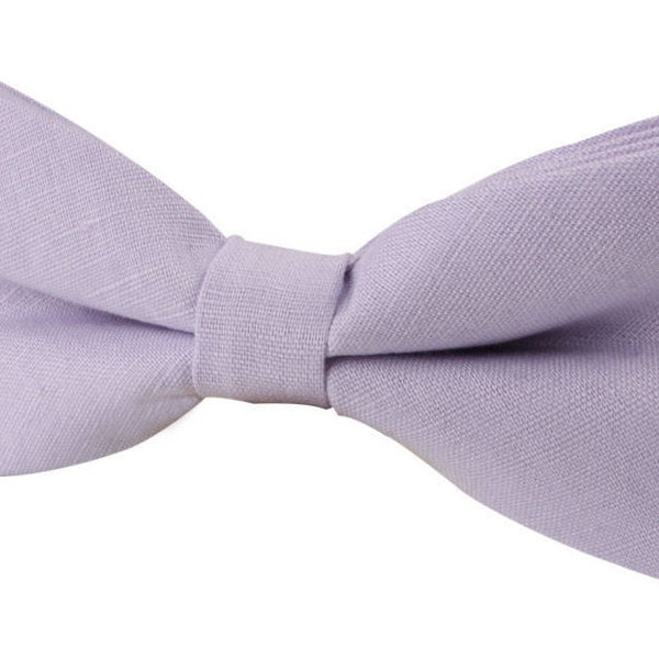 blush colored bow ties