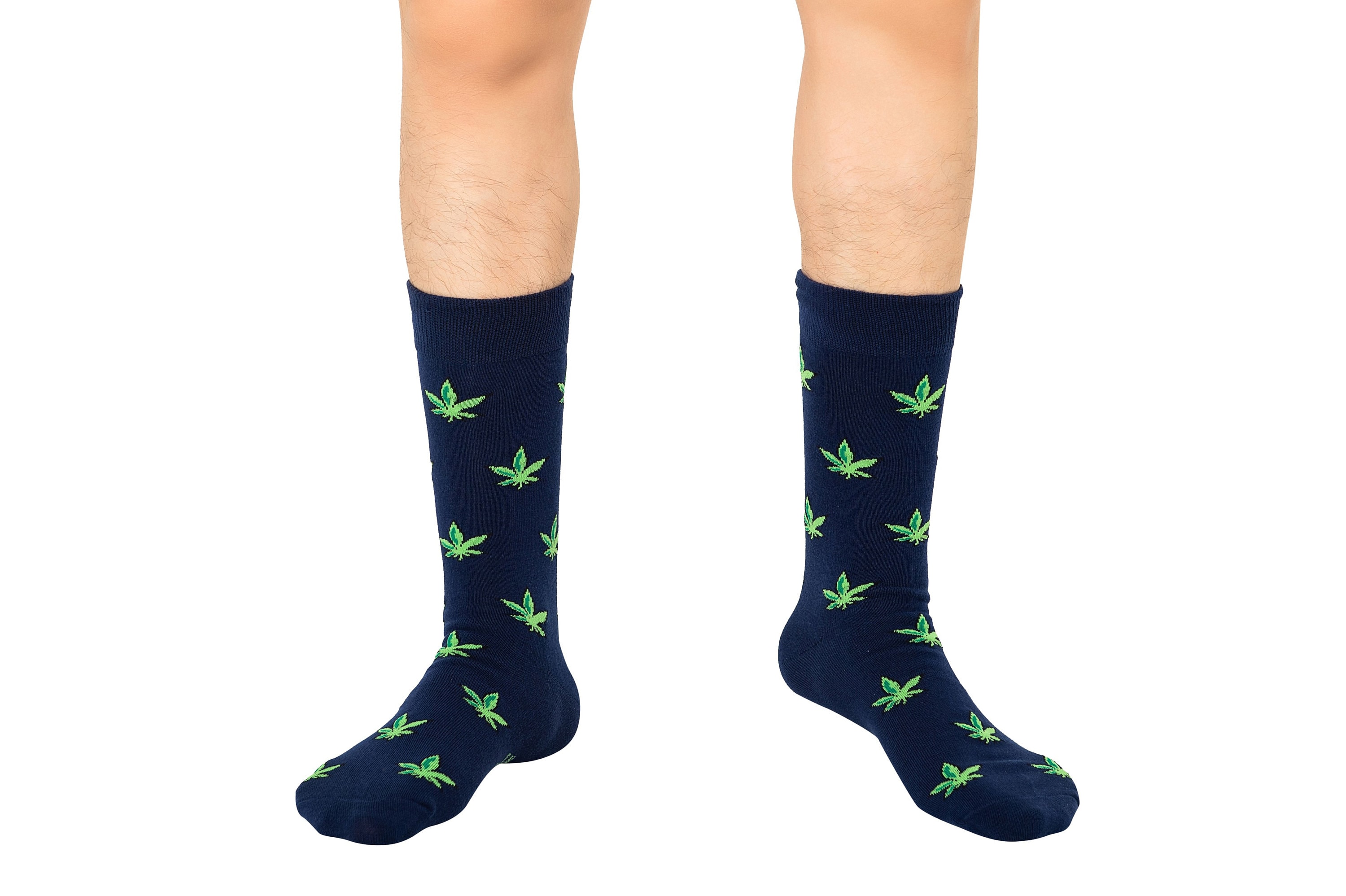 Weed Cannabis Socks for Men Marijuana Happy Socks Pot Etsy